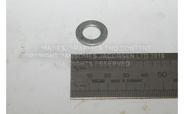 00560G1 WASHER-3/8-FL-B-CP (10/PKG.) ~ CAN USE J