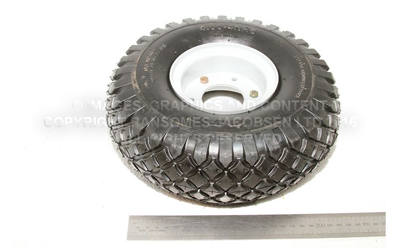 4228300 WHEEL AND TYRE ASSY 4.00x4 3 BOLT MOUNT