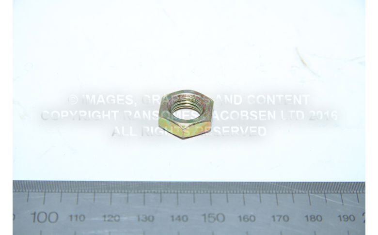 443816 HEX JAM NUT 7/16-20 PLATED