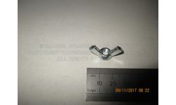 STD WING NUT 1/4-20  -  PLATED