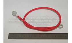 WIRE ASSY 6AWG RED 687MM