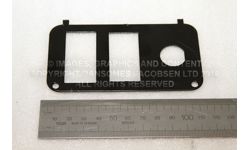 SVC-PLATE,CONSOLE INSERT-FNR AND SOC